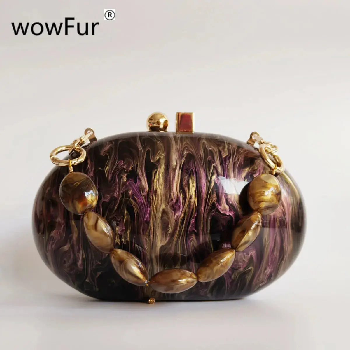 Mini &nbsp;Acrylic Ladies Clutch Purse - Maison Novaire #