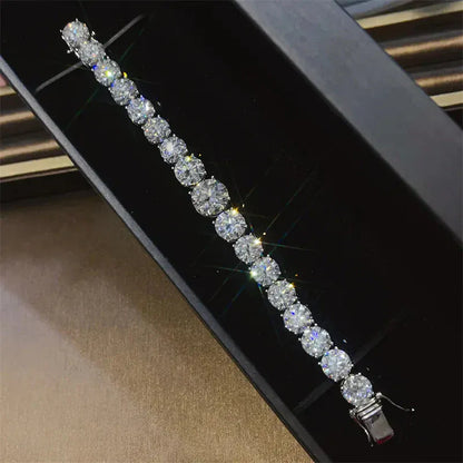 Moissanite Diamond Bracelet - Maison Novaire #