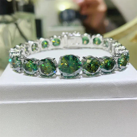 Moissanite Diamond Bracelet - Maison Novaire #