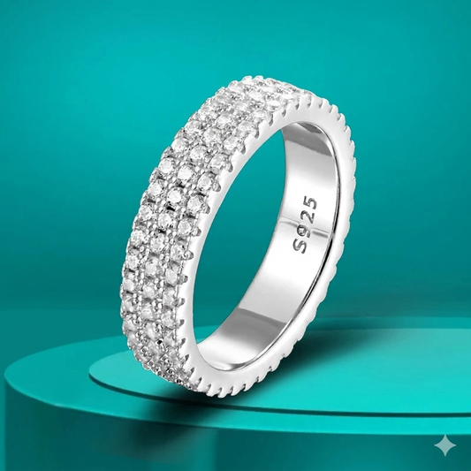 Moissanite Eternity Ring - BLAKESTORE-NG