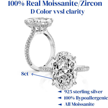 Moissanite Ring - BLAKESTORE-NG