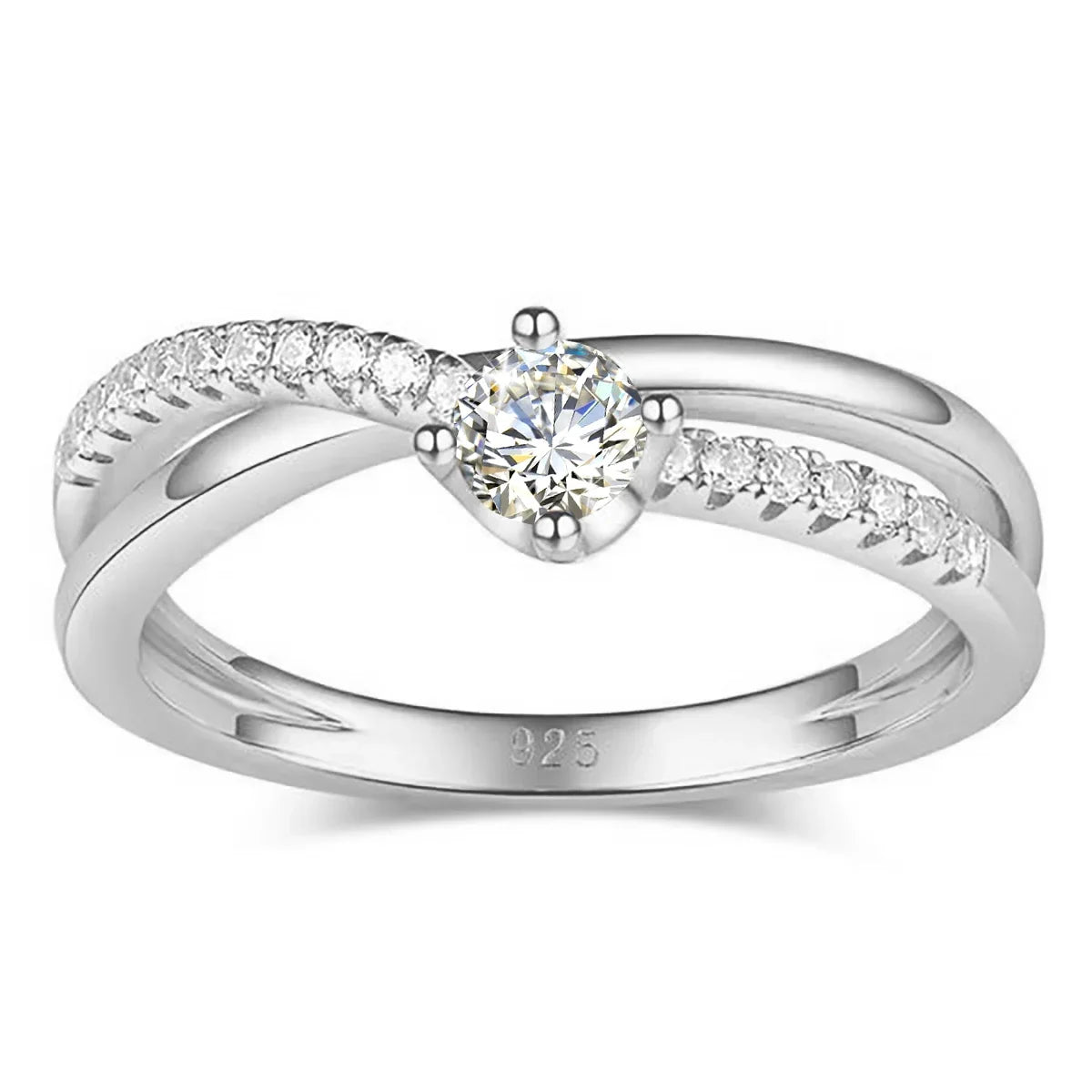 Moissanite Silver Ring - BLAKESTORE-NG