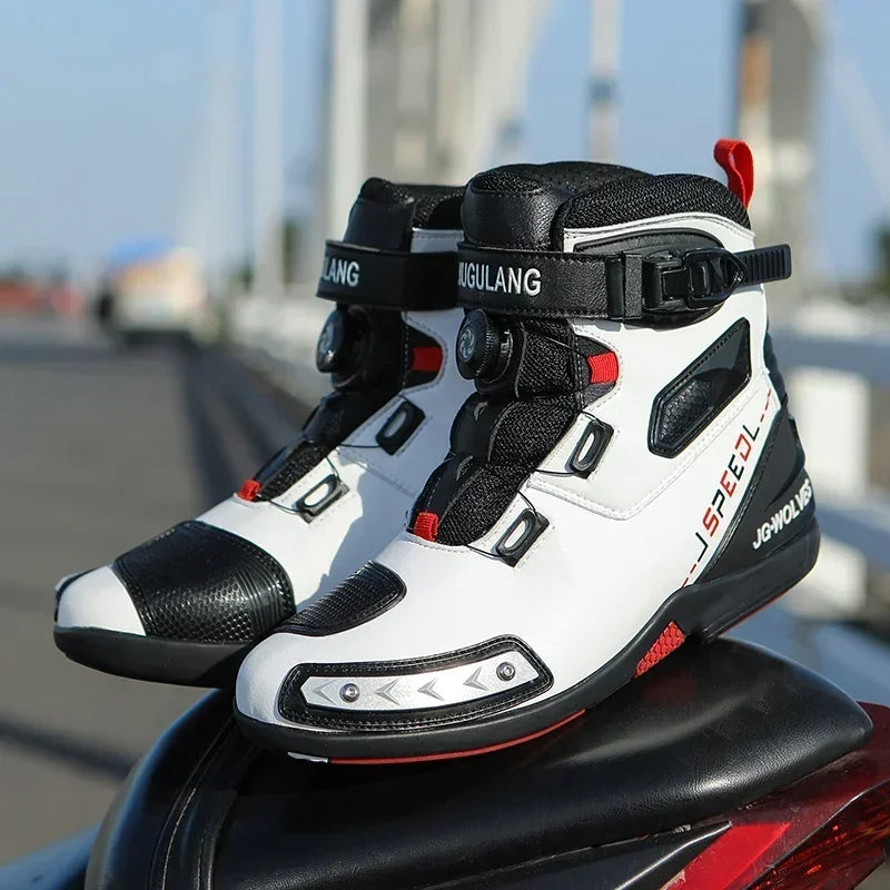 Moto Ankle Boots Men - Maison Novaire #