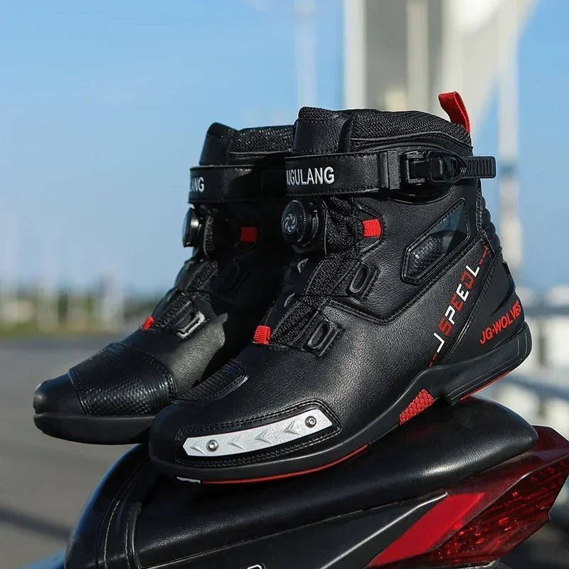 Moto Ankle Boots Men - Maison Novaire #
