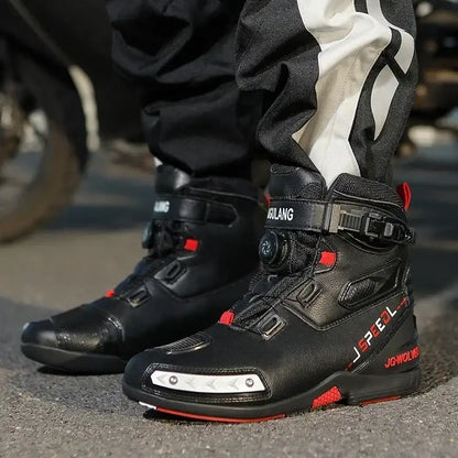 Moto Ankle Boots Men - Maison Novaire #