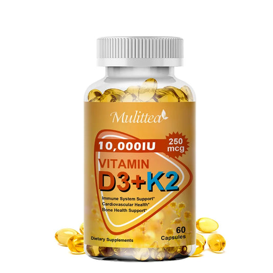 Mulittea Vitamin D3+K2 Capsules Promote Immunity. - BLAKESTORE-NG