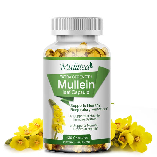 Mullein Lung Cleanser-Asthma Health-Herbal Supplement. - BLAKESTORE-NG