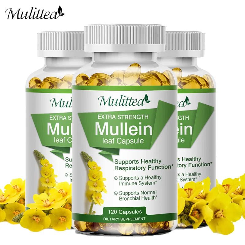 Mullein Lung Cleanser-Asthma Health-Herbal Supplement. - Maison Novaire