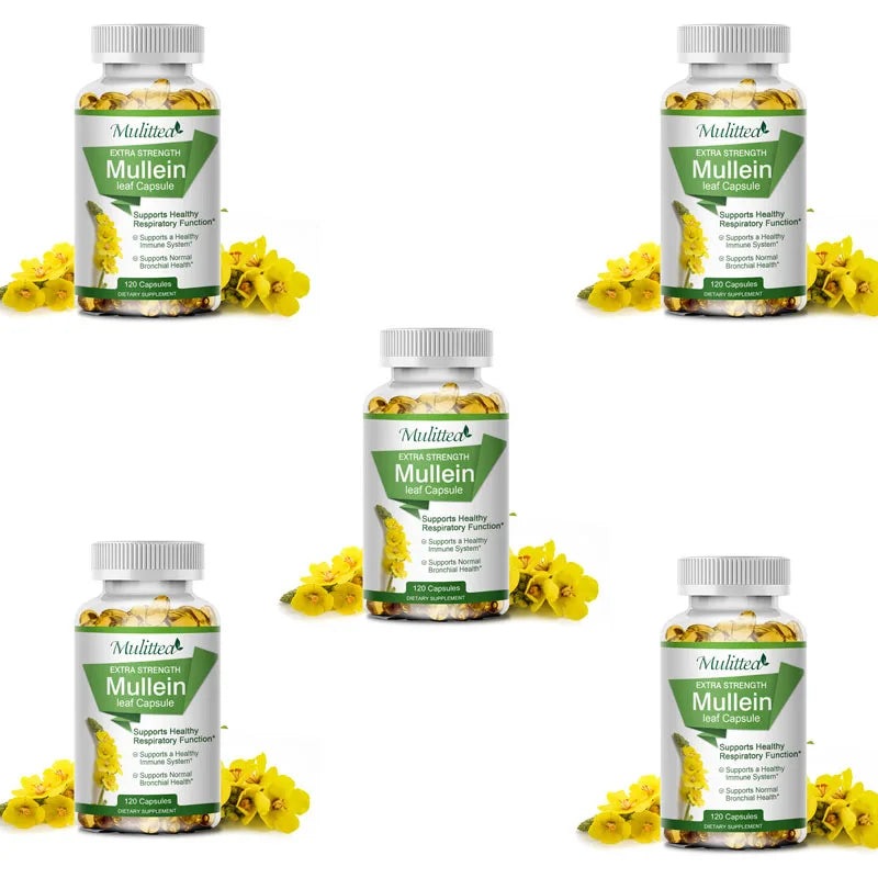 Mullein Lung Cleanser-Asthma Health-Herbal Supplement. - Maison Novaire