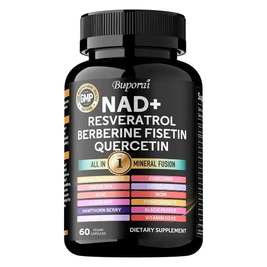 NAD+ Resveratrol Complex – Cellular Health & Anti-Aging Formula (1000 mg) - BLAKESTORE-NG