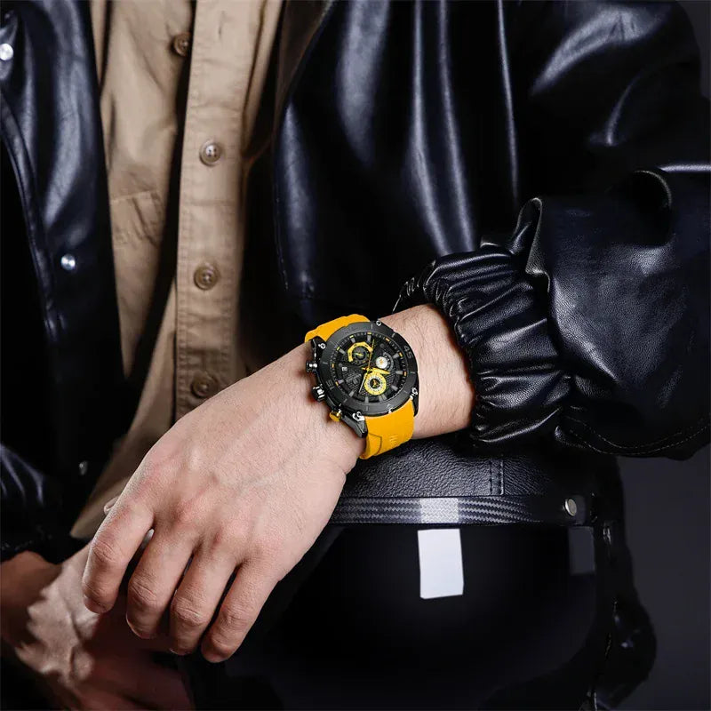 NAVIFORCE NF8038 Top Brand Men's Sport Watch - BLAKESTORE-NG