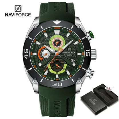 NAVIFORCE NF8038 Top Brand Men's Sport Watch - BLAKESTORE-NG