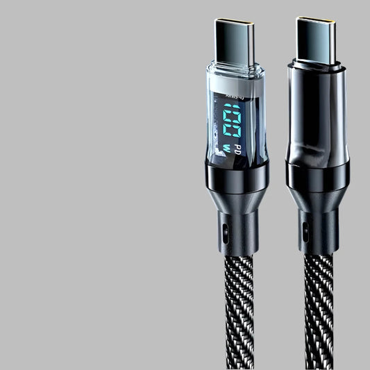 NNBILI 120W Type C to Type C Cable Phone. - BLAKESTORE-NG