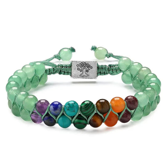 Natural Healing Beads Bracelet Set for Men and Women  - B 6MM - Maison Novaire