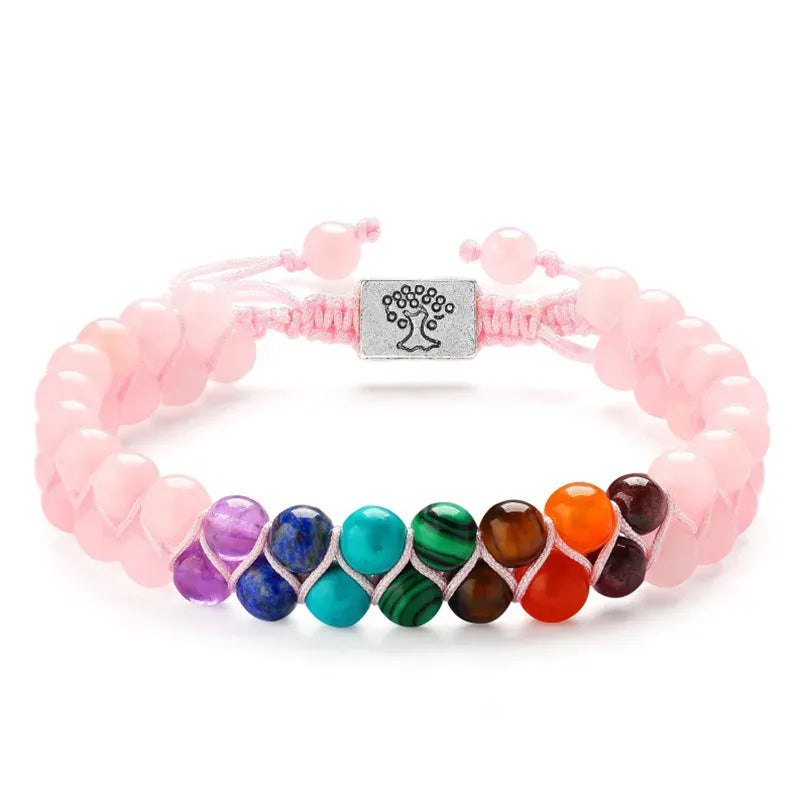 Natural Healing Beads Bracelet Set for Men and Women  - B 6MM - Maison Novaire