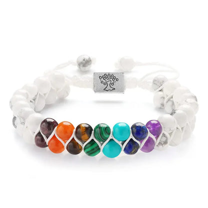Natural Healing Beads Bracelet Set for Men and Women  - C 6MM - Maison Novaire