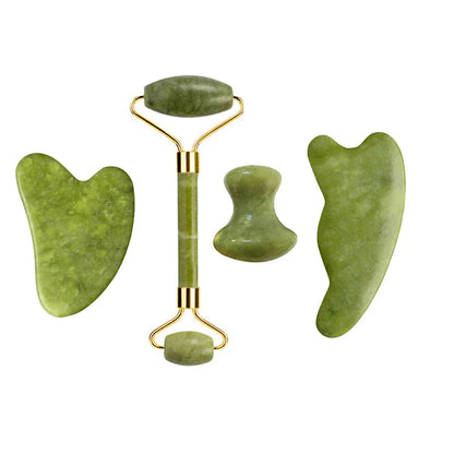 Natural Jade Roller & Gua Sha Set - Maison Novaire #