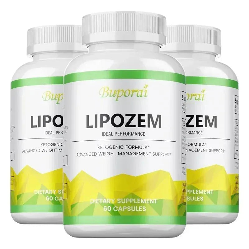 Natural Lipozem Capsules – Fat Burner, Appetite Suppressant & Metabolism Booster - Maison Novaire