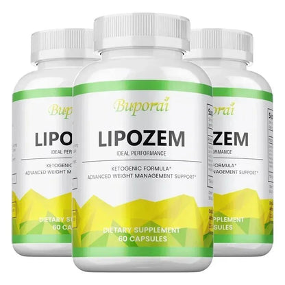 Natural Lipozem Capsules – Fat Burner, Appetite Suppressant & Metabolism Booster - Maison Novaire