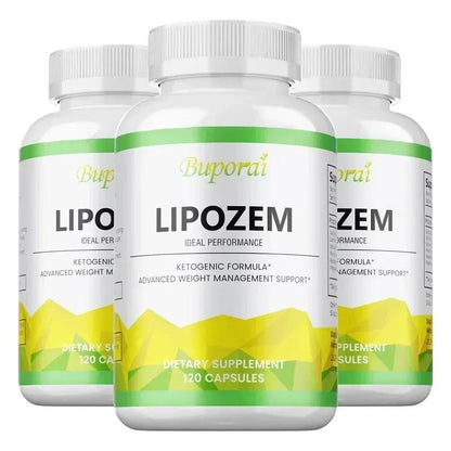 Natural Lipozem Capsules – Fat Burner, Appetite Suppressant & Metabolism Booster - Maison Novaire