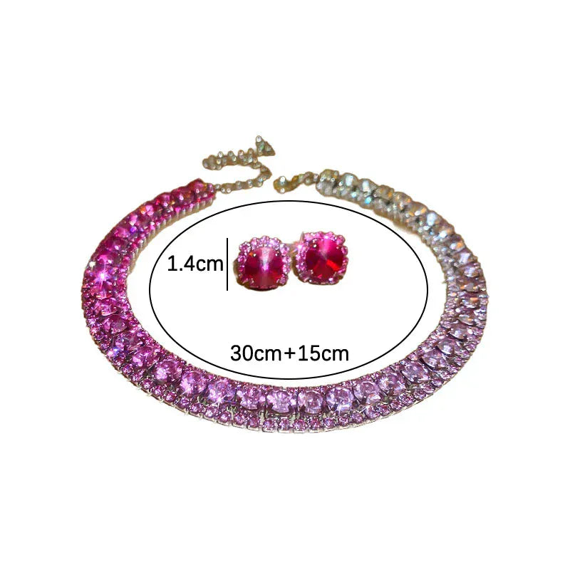 Necklace Earrings Set For Women. - BLAKESTORE-NG