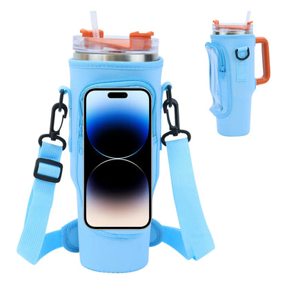 Neoprene Water Bottle Pouch Holder for Stanley 40oz. - Maison Novaire