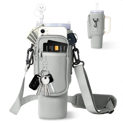 Neoprene Water Bottle Pouch Holder for Stanley 40oz. - Maison Novaire