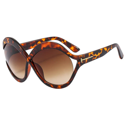 New Oversized Circular Frame Sunglasses for Women - Maison Novaire