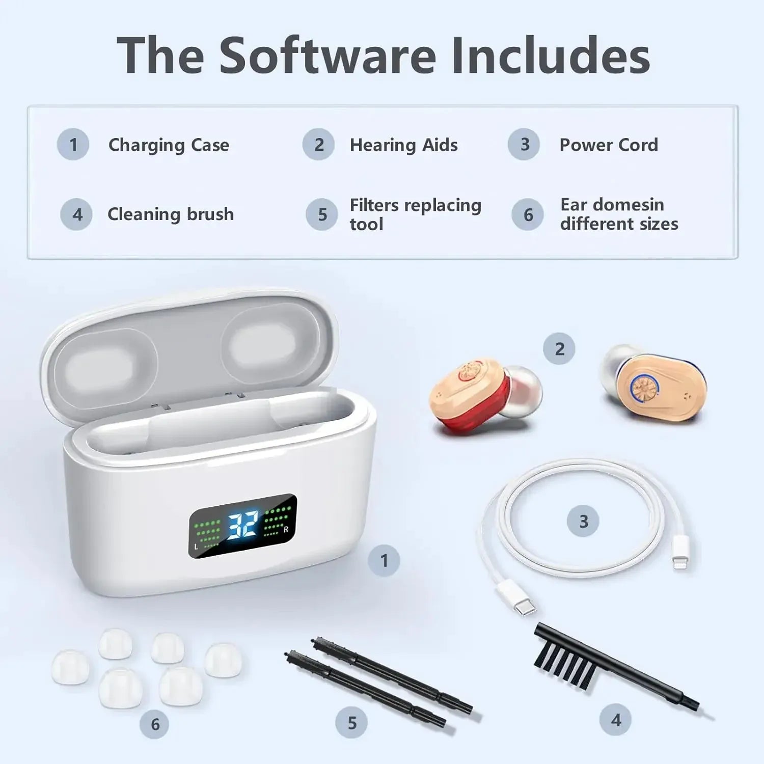 Noise-cancelling Hearing enhancer for Seniors. - Maison Novaire