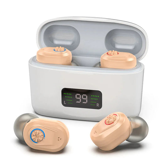 Noise-cancelling Hearing enhancer for Seniors. - Maison Novaire #