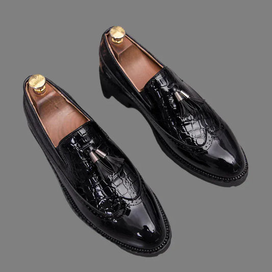Office Shoes for Men | Classic Leather Dress Shoes Oxfords Derbies Monk Straps for Business Formal Smart-Casual - BLAKESTORE-NG