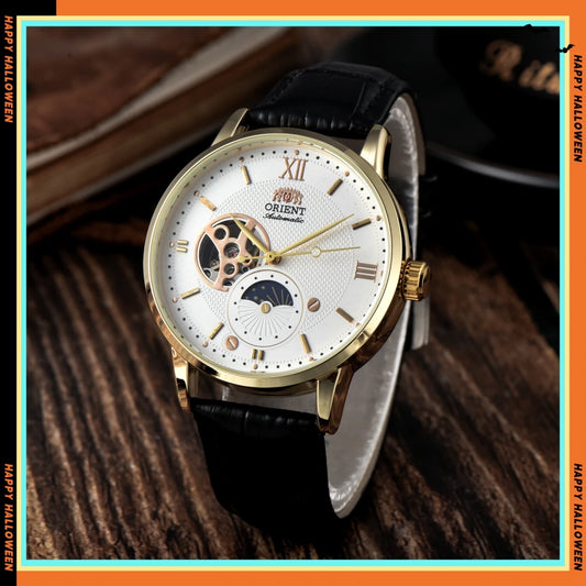 Orient Star Series World Time Automatic Watch with Leather Strap | Maison Novaire  - 7 - Maison Novaire