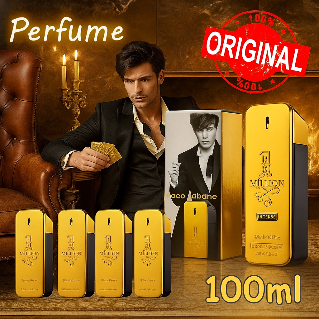 Original Million Gold Hombre Perfume for Men & Women-100Ml. - BLAKESTORE-NG