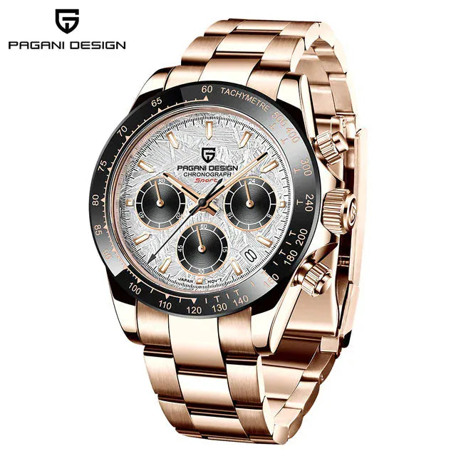 PD-1644 Meteorite Dial Fashion Men Quartz Wristwatches. - Maison Novaire #
