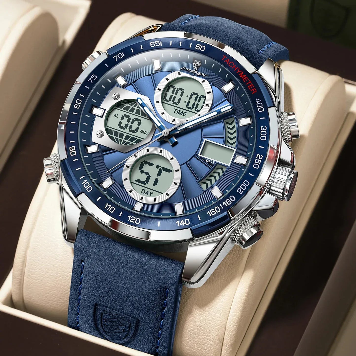 POEDAGAR LED Luxury Men Watch. - BLAKESTORE-NG