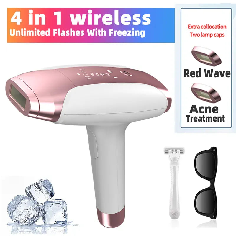 Painless Electric Epilator Laser Hair Removal. - Maison Novaire