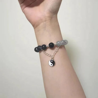 Peach Blossom Beaded Bracelet for Women - BLAKESTORE-NG