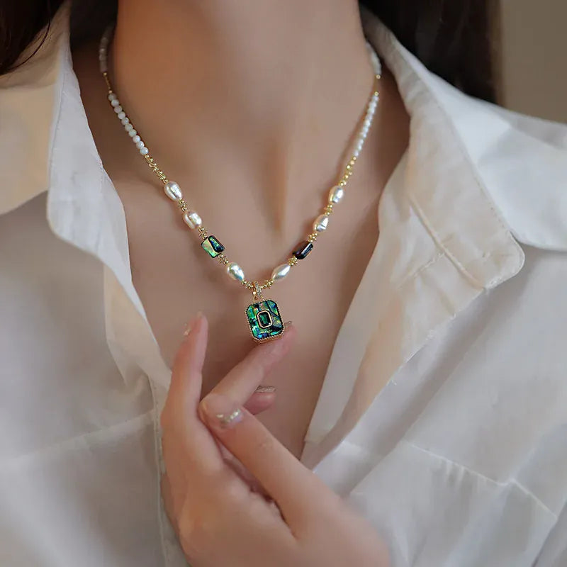 Pearl Pendant Necklace. - Maison Novaire #