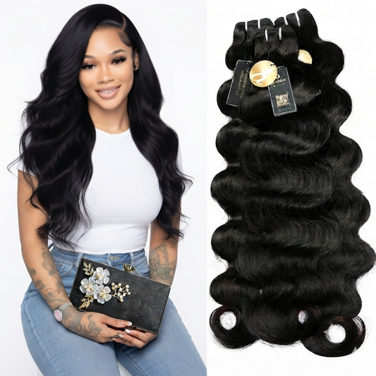Perismoda Body Wave Human Hair Bundles | Maison Hair Atelier  - 16A Top quality / Remy Hair / United States|32 32 32 32|US 3-7 Days Delivery - Maison Novaire