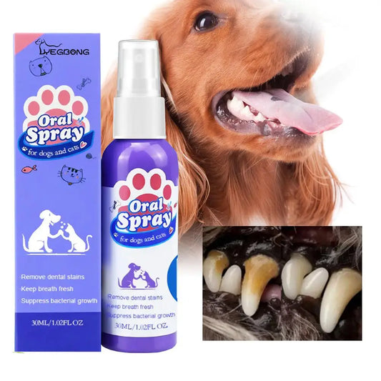 Pet Dental Spray 30ml Mint Flavor - Maison Novaire