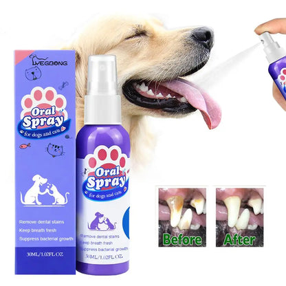 Pet Dental Spray 30ml Mint Flavor - Maison Novaire #