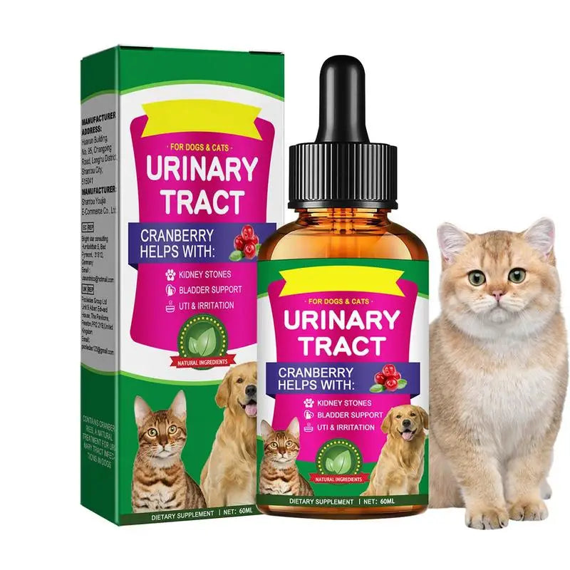 Pet UTI Treatments | Cat Bladder Drops for Urinary Care Default Title