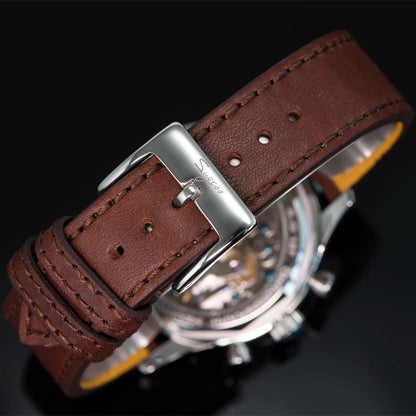 Pilot Mens Sapphire watch. - Maison Novaire #