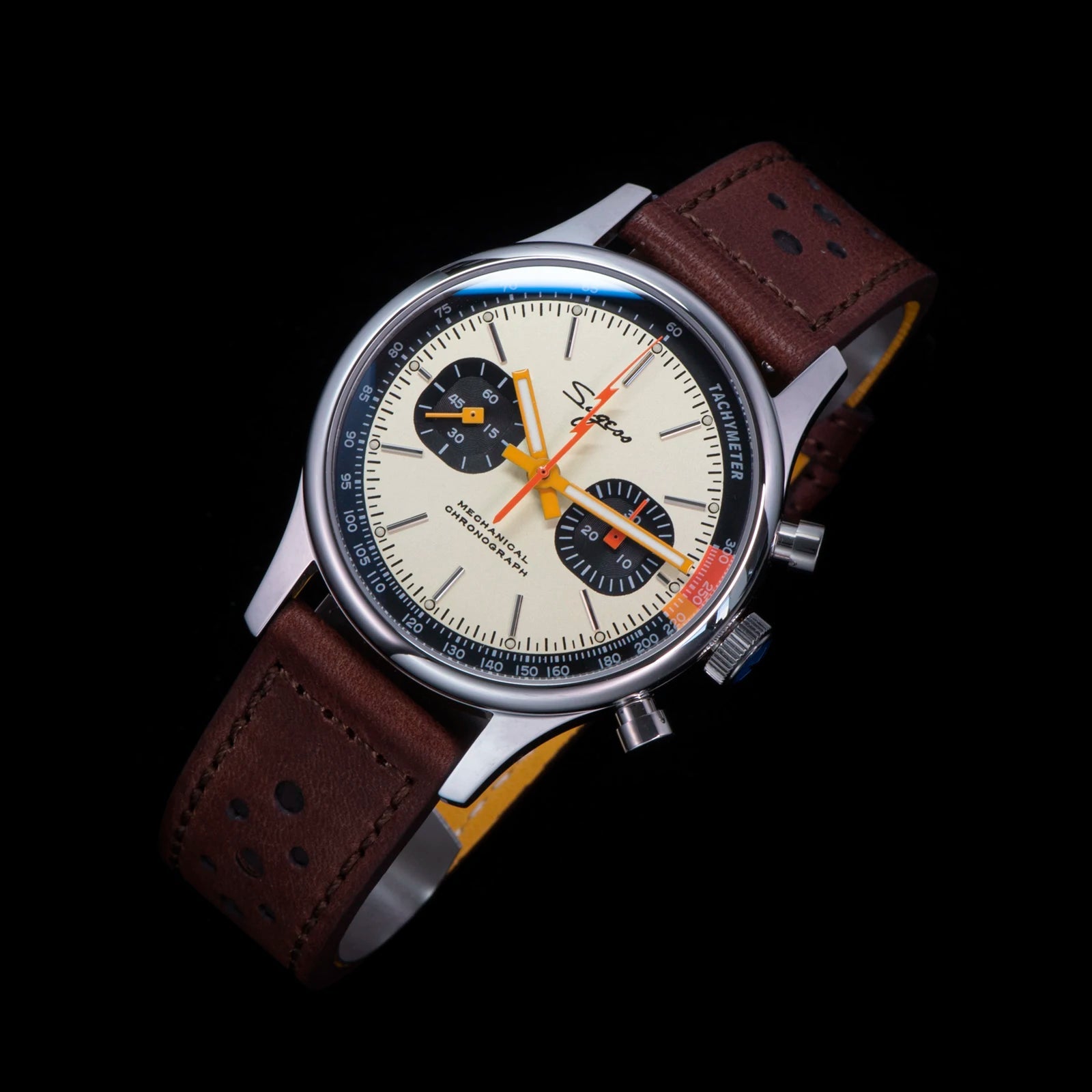 Pilot Mens Sapphire watch. - Maison Novaire #