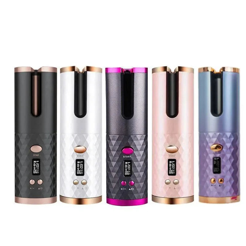 Portable Automatic Charging Hair Curler. - Maison Novaire