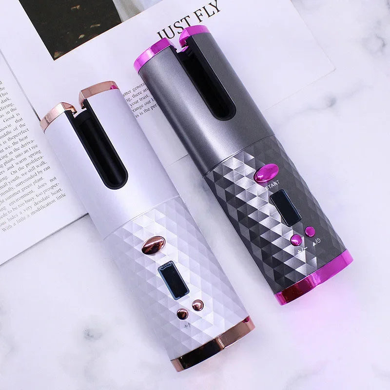Portable Automatic Charging Hair Curler. - Maison Novaire