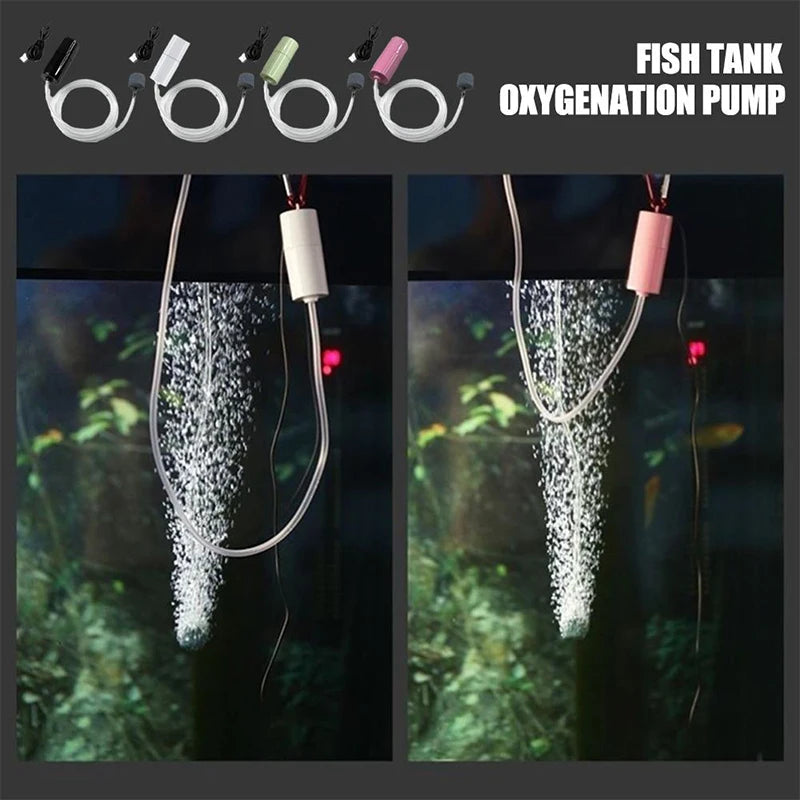 Portable USB Aquarium Air Pump - Maison Novaire