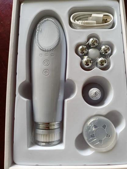 Premium Stainless Steel Face & Neck Roller Massager - Maison Novaire