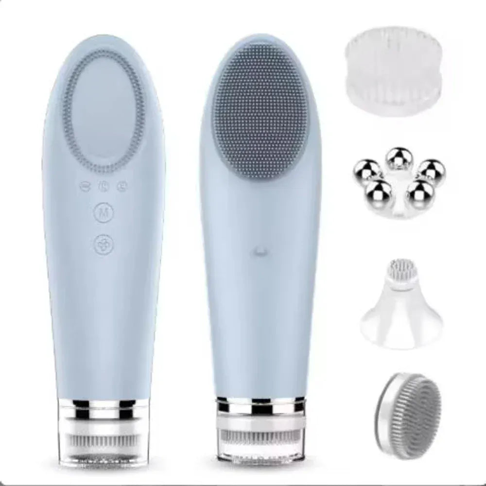 Premium Stainless Steel Face & Neck Roller Massager - Maison Novaire