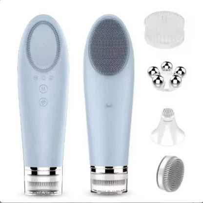 Premium Stainless Steel Face & Neck Roller Massager - Maison Novaire